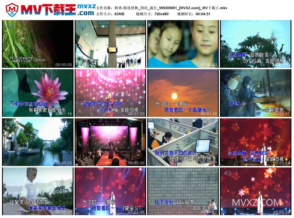 阿香-情连世林_国语_流行_MB305951